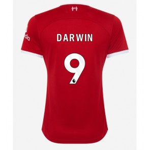 Liverpool Darwin Nunez #9 kläder Kvinnor 2023-24 Hemmatröja Kortärmad